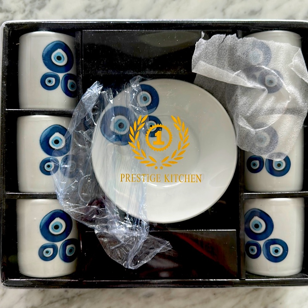 Evil Eye Espresso set